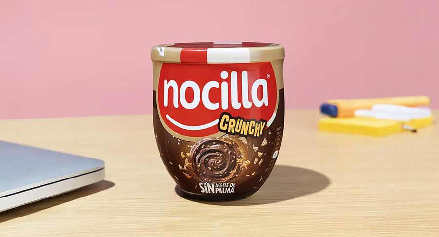 Nocilla Crunchy: la crema de cacao también cruje