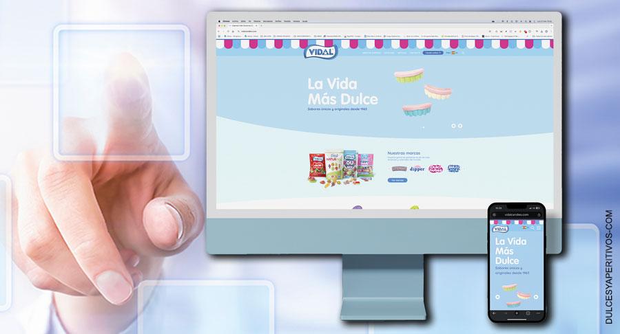 La nueva web de Vidal Golosinas, clave en su proceso de digitalización