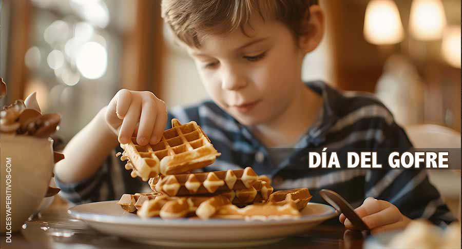 El gofre se reinventa y celebra su día más dulce del año