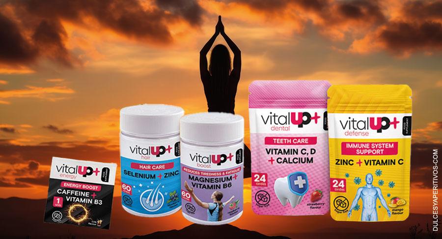 Vital UP+, los nuevos complementos alimenticios de Caramelos Cerdán