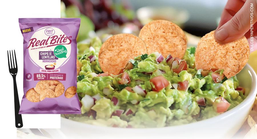Receta: Guacamole y pico de gallo con Real Bites Frit Ravich