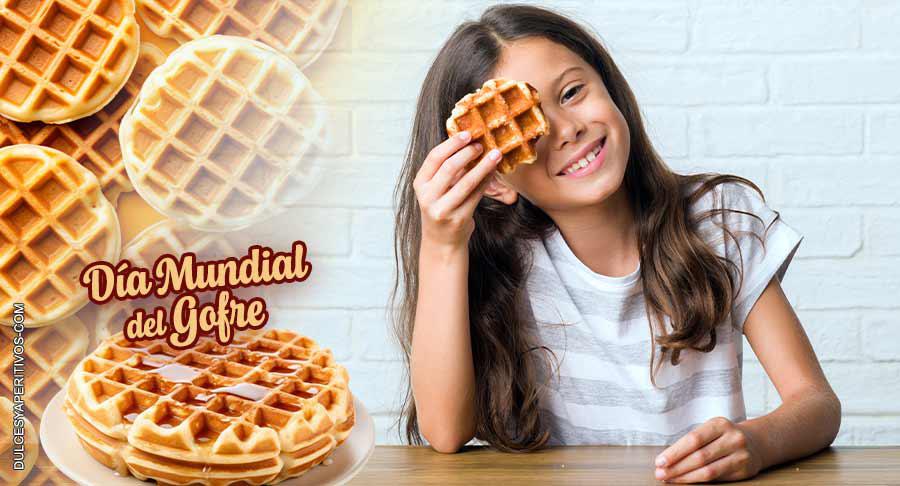 Día del Gofre: ¿Con qué topping lo celebras?
