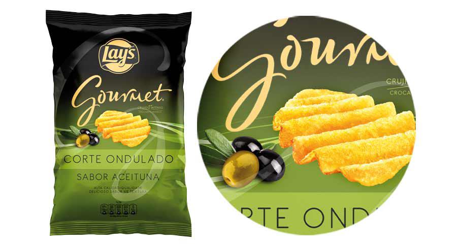 Lay’s Gourmet Corte Ondulado Aceituna, de PepsiCo