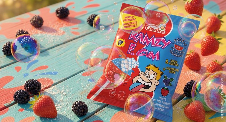 Ramzy F. Gum Double Filling, el doble sabor de Caramelos Cerdán