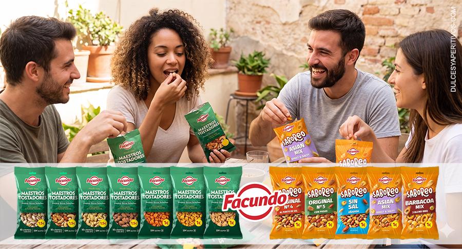 Facundo revoluciona el mercado con 12 nuevas referencias de frutos secos