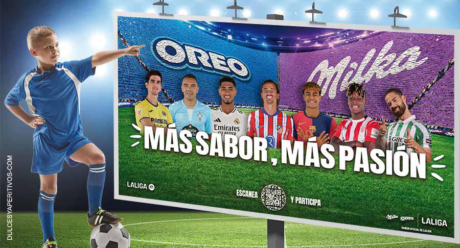 Oreo y Milka estrenan el patrocinio de LaLiga con el sorteo de 20 abonos