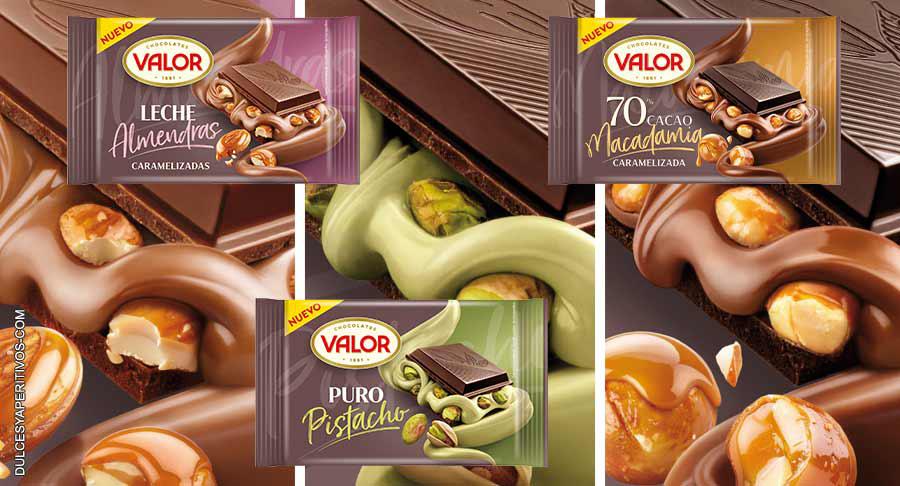 Chocolates Valor redefine el placer con nuevas tabletas premium rellenas