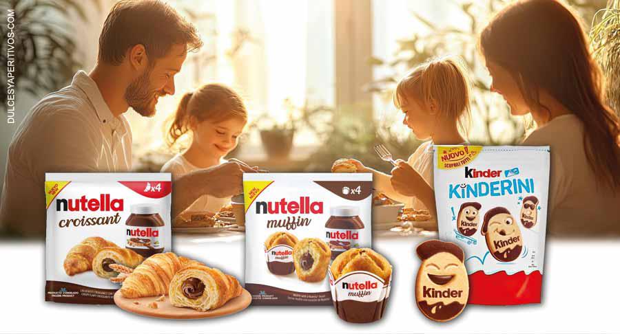 Ferrero lanza una línea de desayunos “para iniciar el año con sabor“