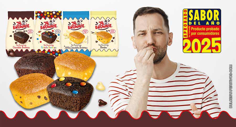 Cuatro variedades de Jr. Brownie reciben el galardón ‘Sabor del Año 2025’
