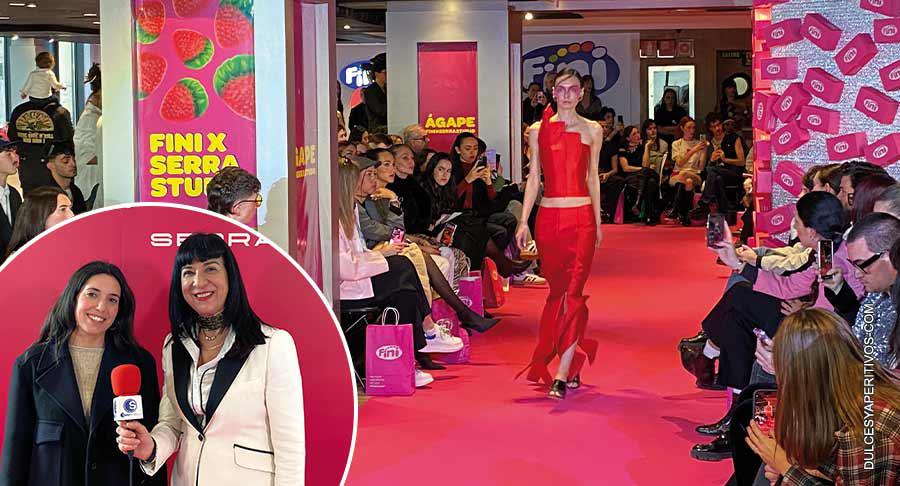 La moda más dulce, con Fini Golosinas y Serra Studio