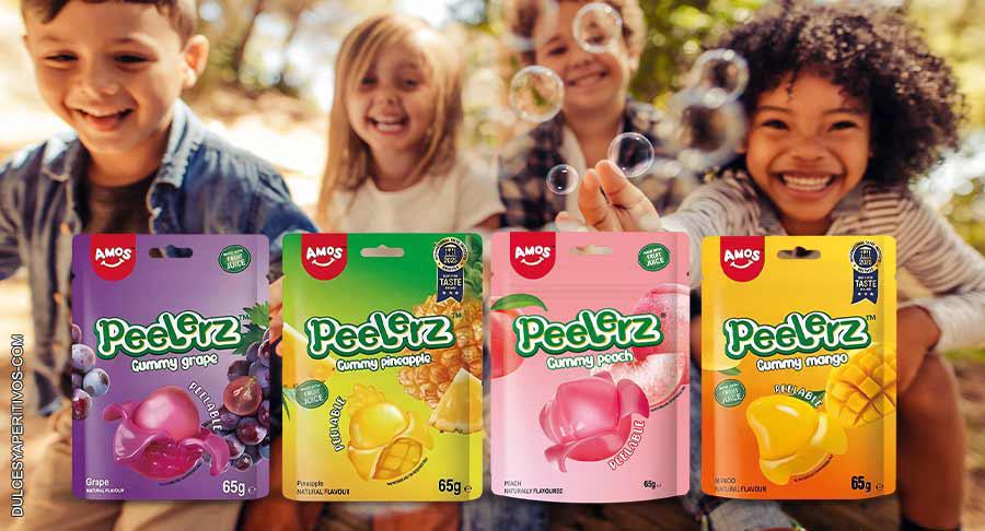 Peelerz: los caramelos de Bison Brands que se pelan como fruta
