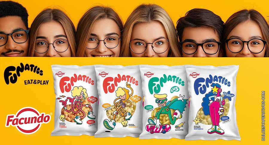 Diversión y sabor en los nuevos snacks de Facundo: Funatics