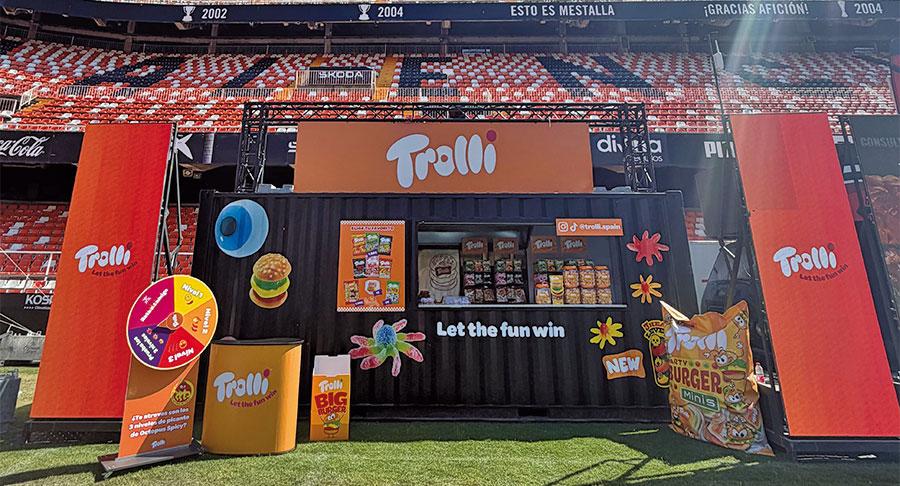 Trolli aporta el toque dulce a The Champions Burger Valencia