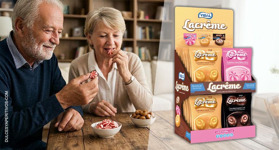 Vidal impulsa la tendencia de confitería saludable con Lacrême sin azúcar