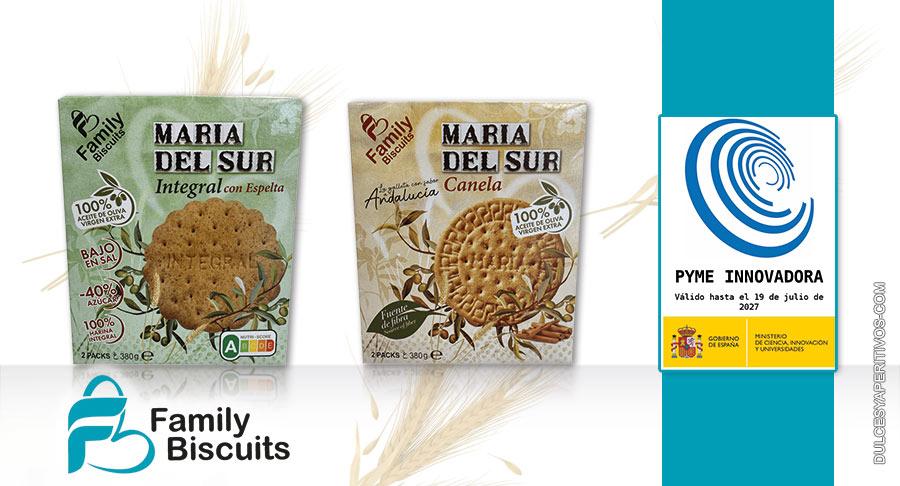 Distinción como ‘Pyme Innovadora’ para Family Biscuits