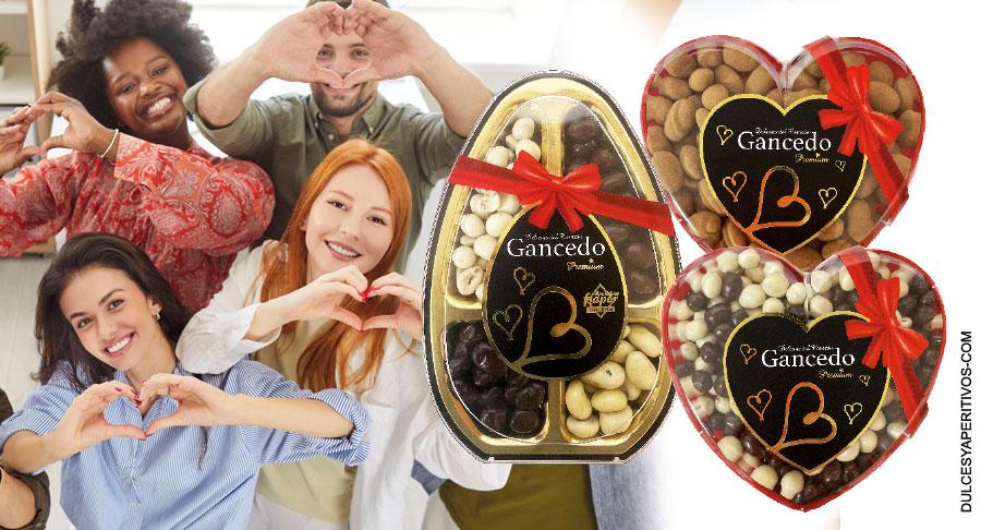 Los grageados de Aperitivos Flaper, ahora en forma de corazones o huevos de Pascua