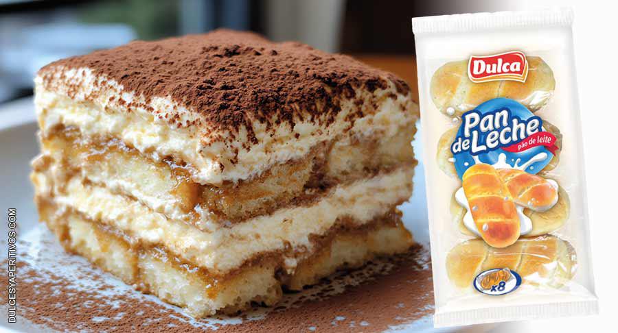 Receta: Tiramisú con Pan de Leche Dulca