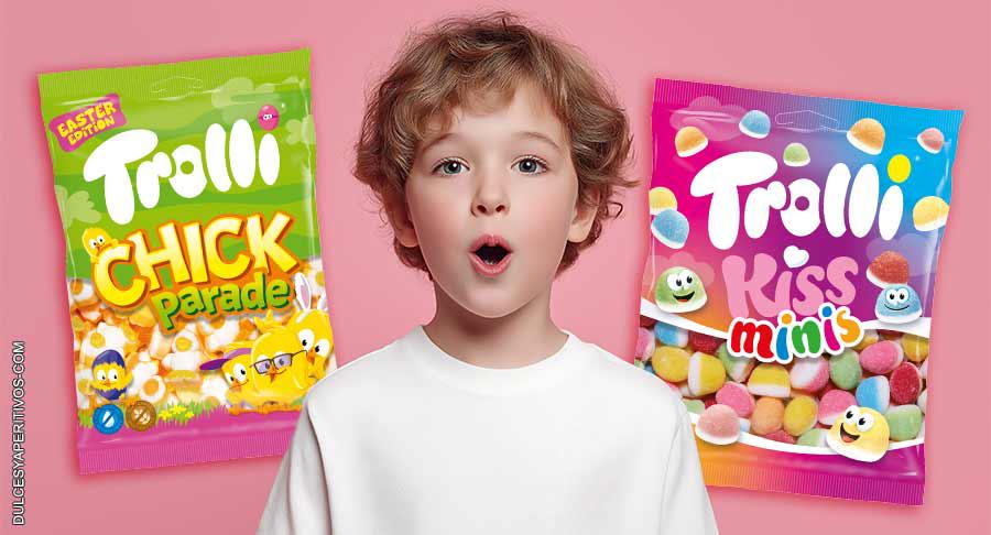 Trolli impulsa la innovación con Kiss Minis y Chick Parade