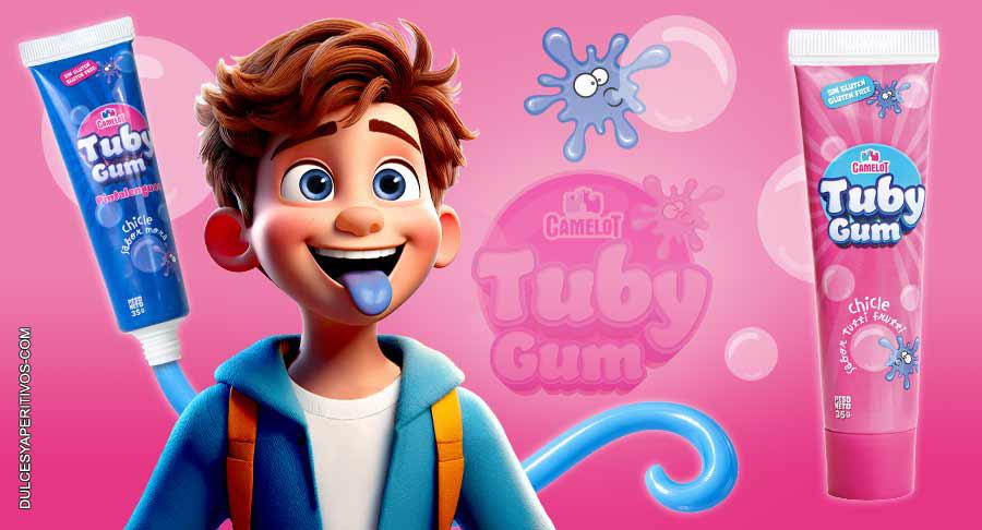 Tuby Gum, el sabor que se exprime