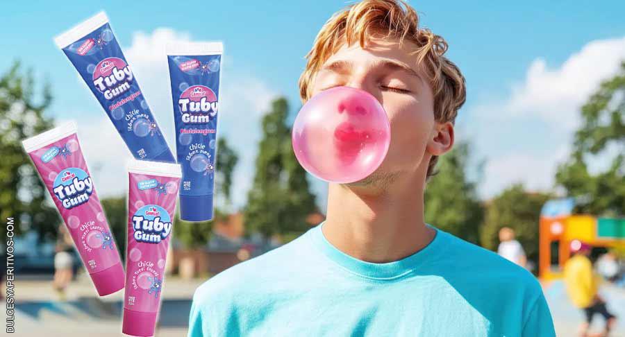 Inter Dulces presenta Tuby Gum, un nuevo chicle en formato de tubo