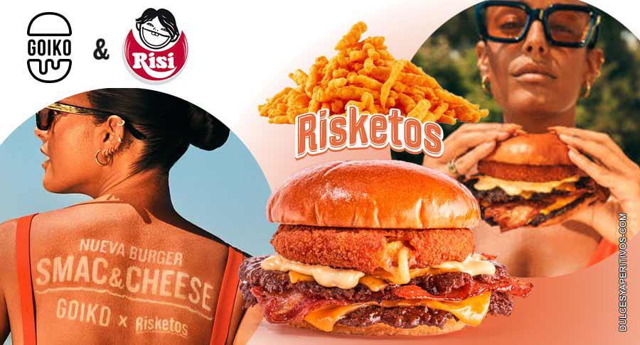 Las hamburguesas Goiko, ahora con Risketos tras su colaboración con Risi