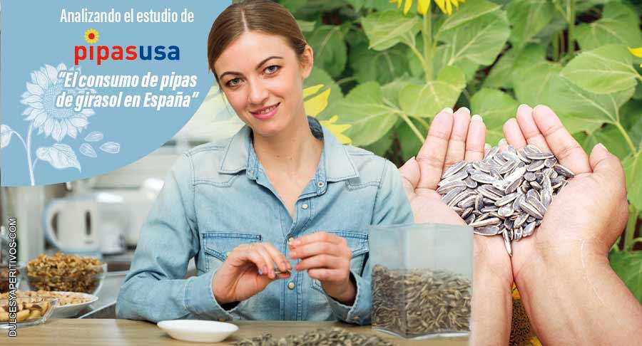 Pipas de girasol, un snack completo, versátil y muy social para los españoles