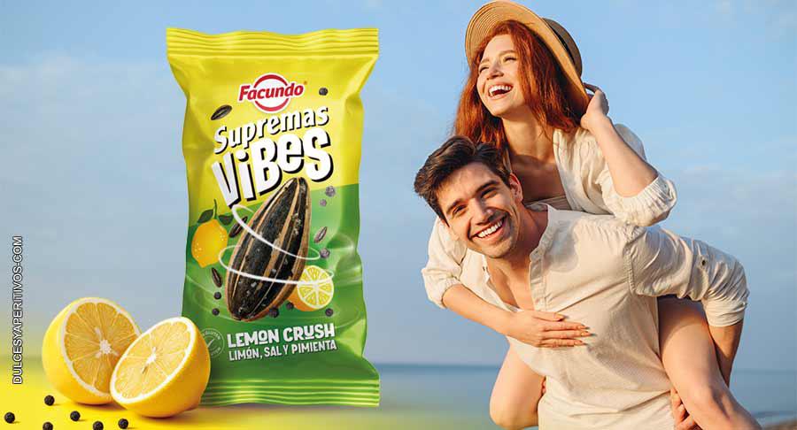 Facundo agita el verano con Supremas Vibes, sus pipas con sabor a limón