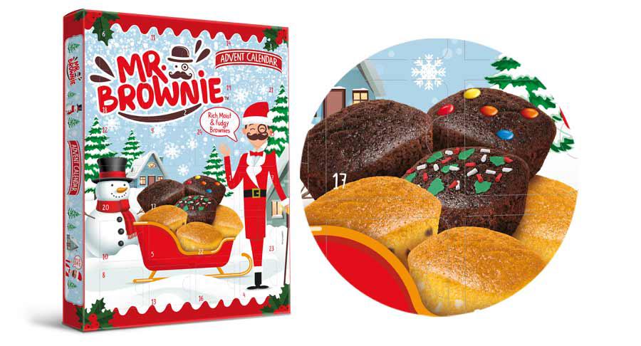 Calendario Adviento Jr. Brownie, de Magdalenas Lázaro
