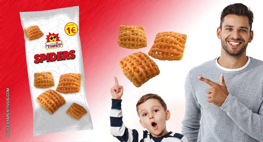 Tosfrit presenta Spiders, su nuevo snack en forma de red
