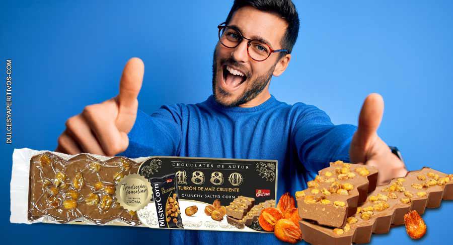 Lo dulce y lo salado se unen en el turrón 1880 MisterCorn