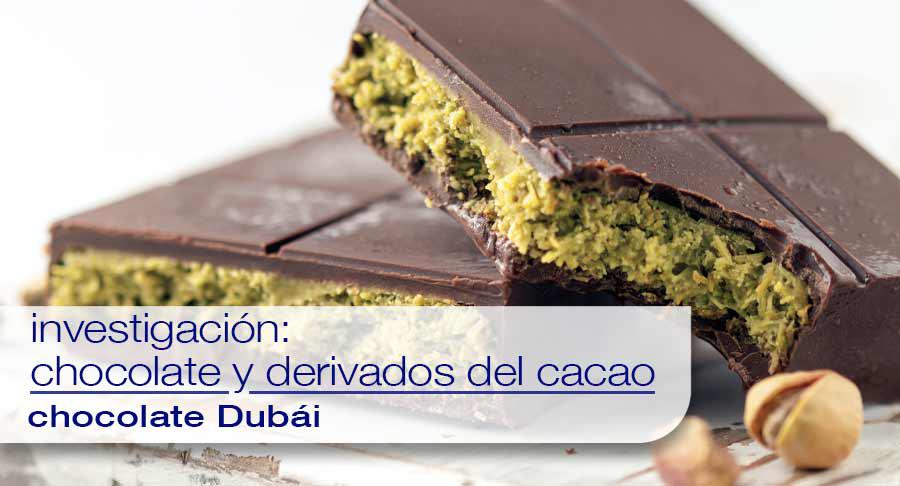 El éxito mundial del chocolate estilo Dubái