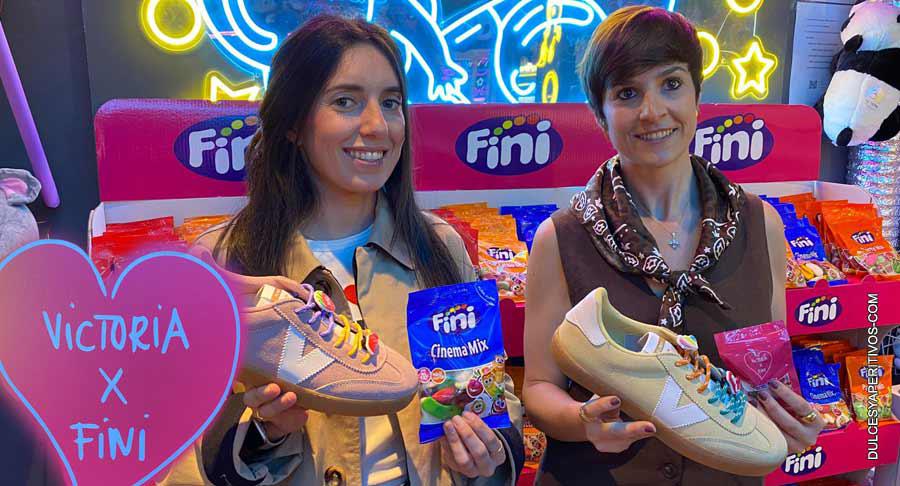 Fini y Victoria se unen y lanzan unas zapatillas en edición limitada