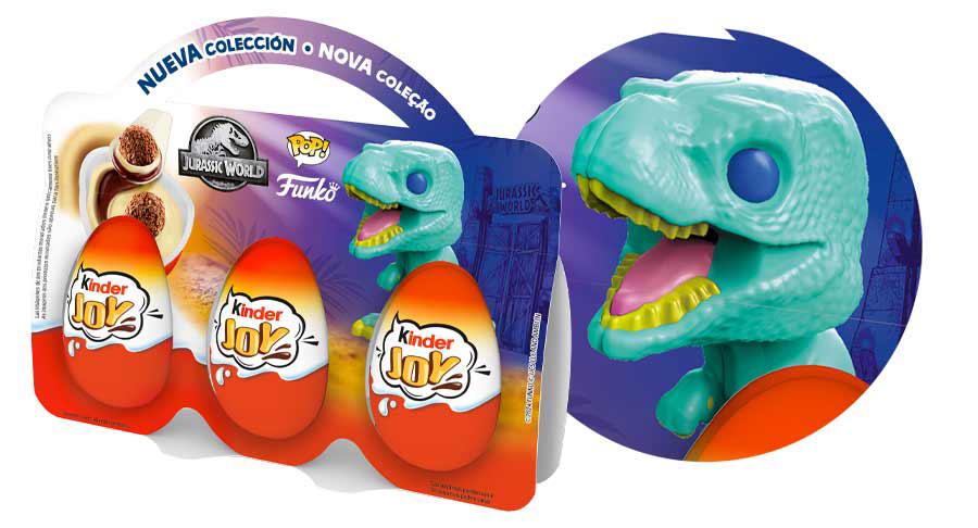 Kinder Joy edición Jurassic World, de Ferrero Ibérica