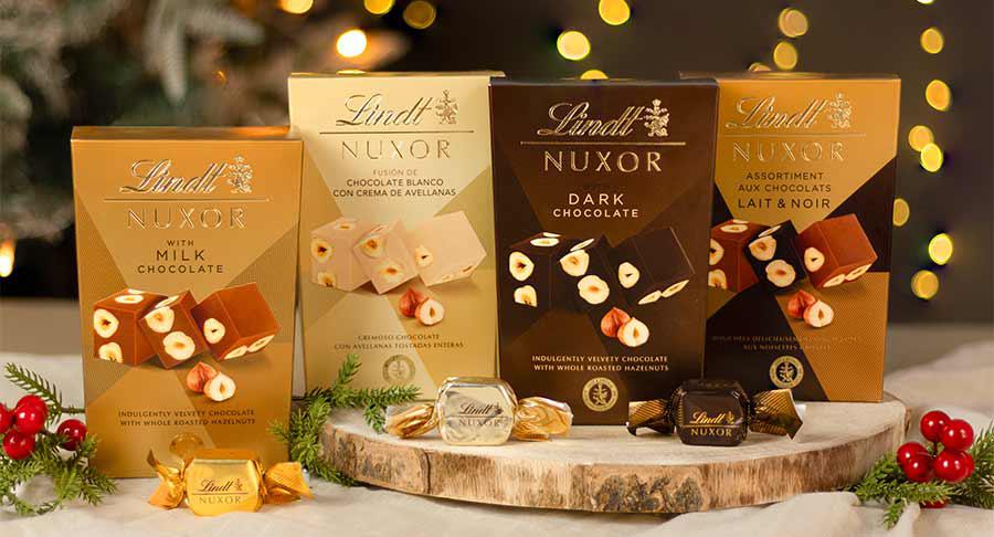Lindt reinventa su gama Nuxor para estas navidades
