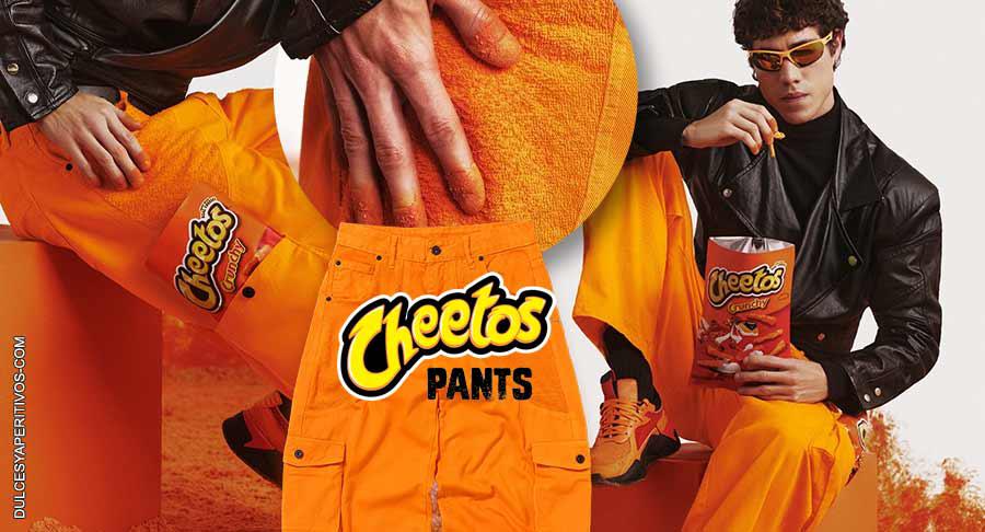 Un snack que no pasa de moda: Cheetos lanza unos pantalones “funcionales”