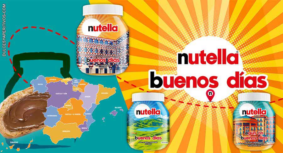 Nutella pinta España de colores con su nueva colección ‘Buenos días’ 