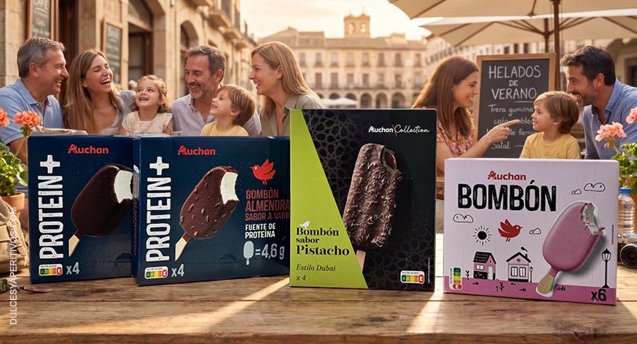 Alcampo presenta cuatro nuevos helados