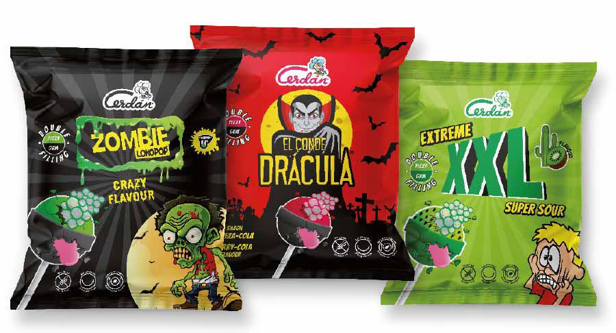Caramelos Cerdán introduce “sabores extremos y divertidos con sus nuevos chupas 3&1