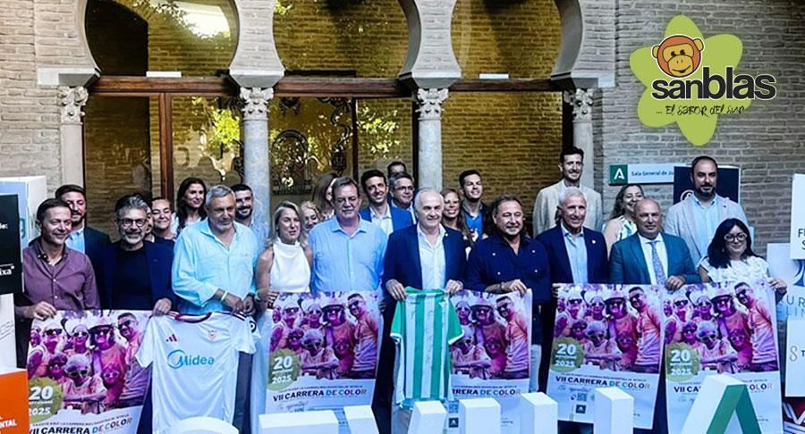 Frutos Secos San Blas, patrocinador de la Carrera del Color por la salud mental