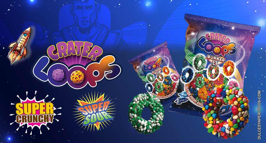 Crater Loops, la sorprendente combinación de texturas y sabores de Burmar Sweets