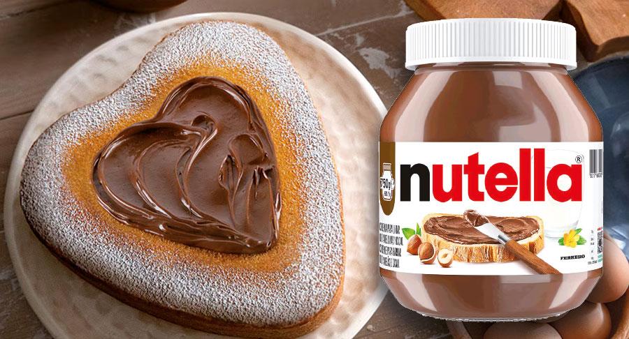 Receta: Bizcocho con corazón de Nutella