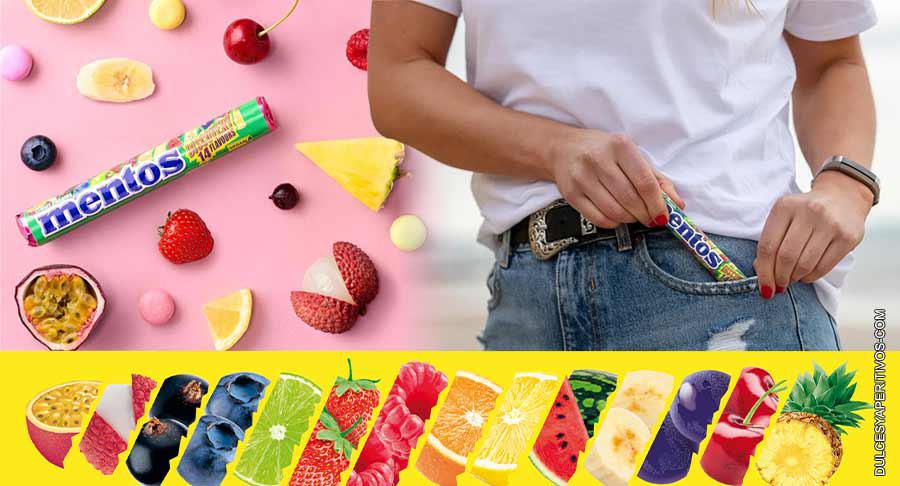 Mentos incluye 14 sabores de caramelos masticables en su nuevo producto