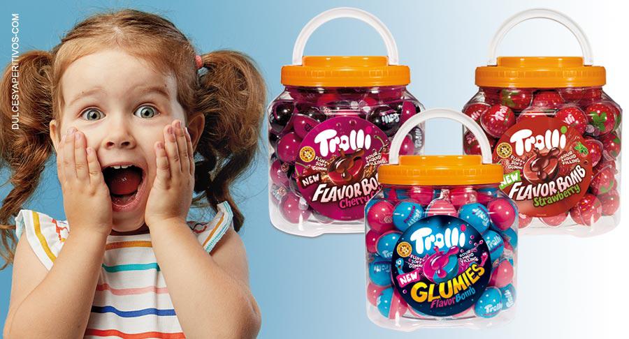 La línea 3D de relleno líquido de Trolli sigue creciendo con Flavor Bomb