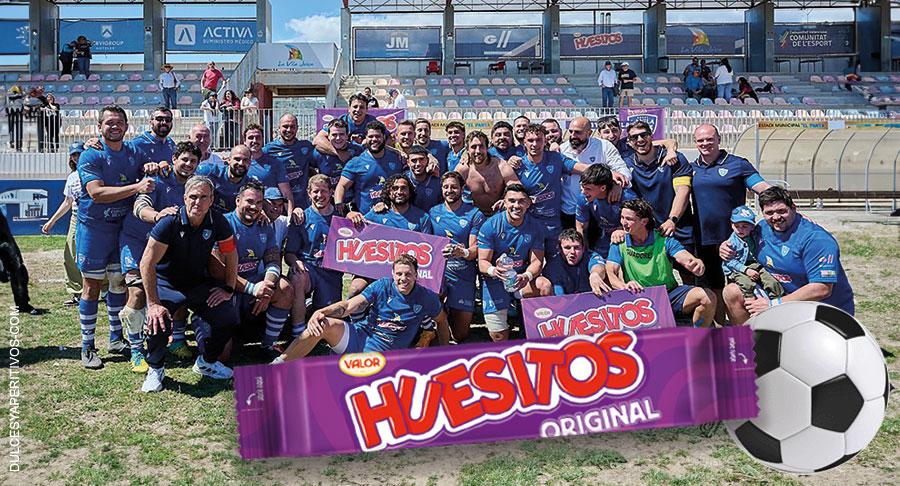 Huesitos está de celebración: su equipo de rugby logra la permanencia