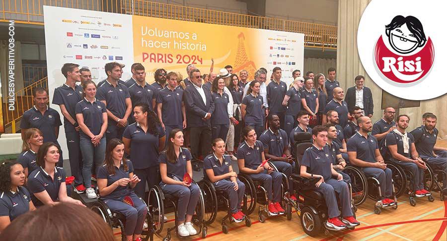 Risi apoya al equipo paralímpico nacional