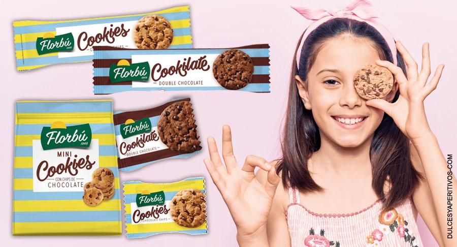 Florbú estrena imagen para su gama de Cookies y Cookilate