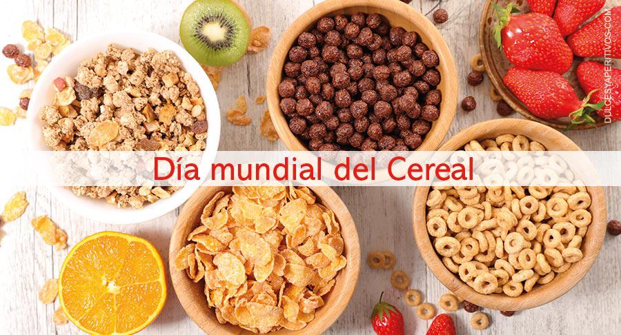 Día Mundial del Cereal: la base de una alimentación equilibrada