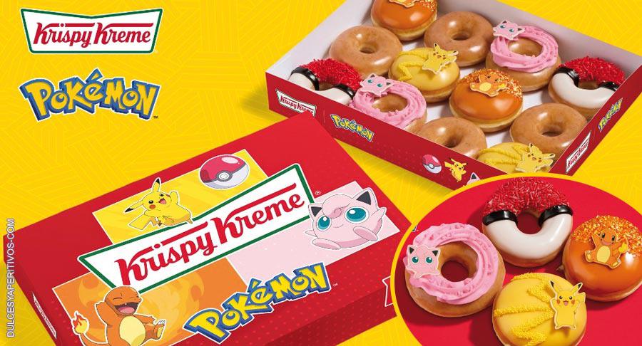 Krispy Kreme se alía con Pokémon en una edición especial