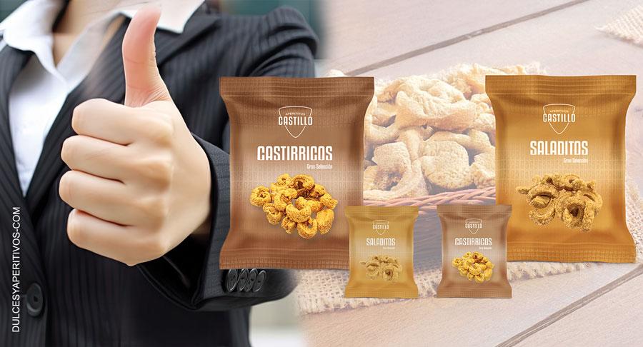 Aperitivos Castillo conquista a los amantes del picoteo con Saladitos y Castirricos