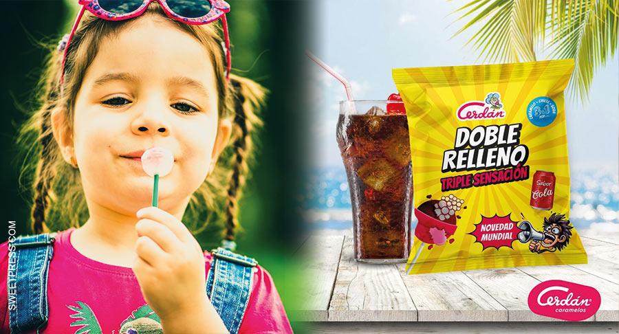 Cerdán fusiona cola, chicle y soda en su nuevo caramelo con palo